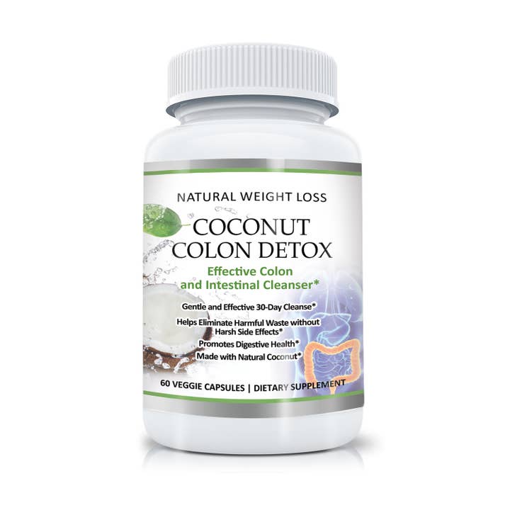 Gentle Coconut Colon Detox Cleanse (60 kapsler) for engroshandel hos Totally Products