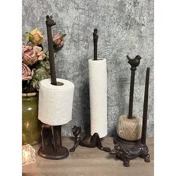 Vagabond Vintage – wholesale Paper towel holder – Cast Iron Anima Paper Towel Holder6