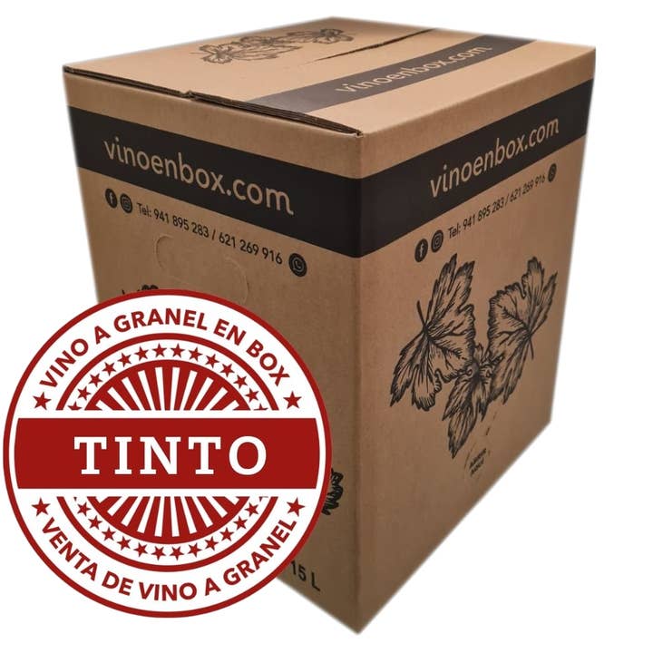 Red wine in Bag in box - 15 liters for wholesale by Vinoenbox-com