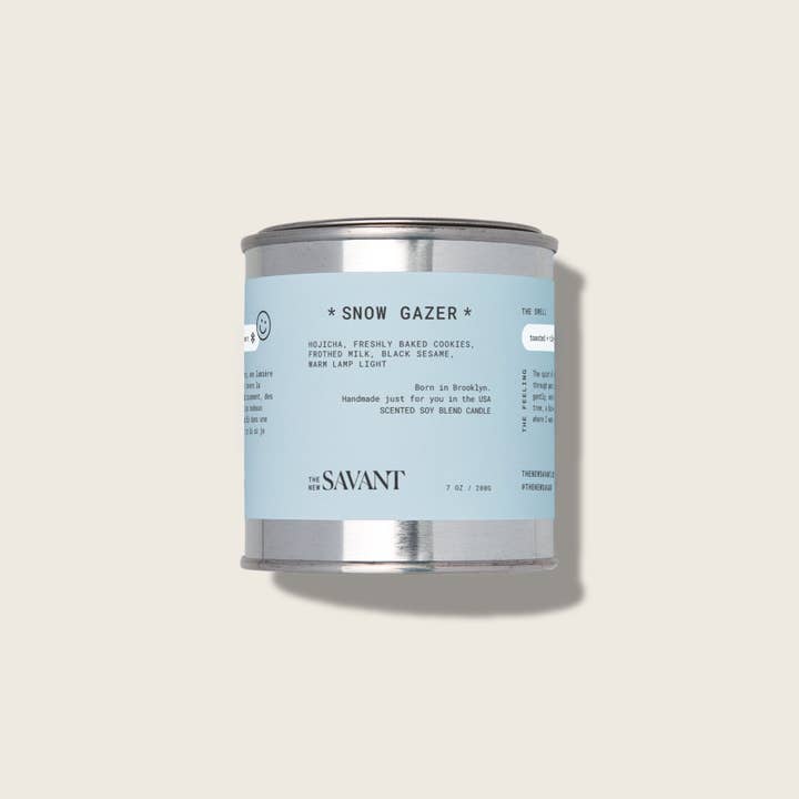 Snow Gazer Candle - Hojicha Cozy Nostalgia for wholesale by THE NEW SAVANT