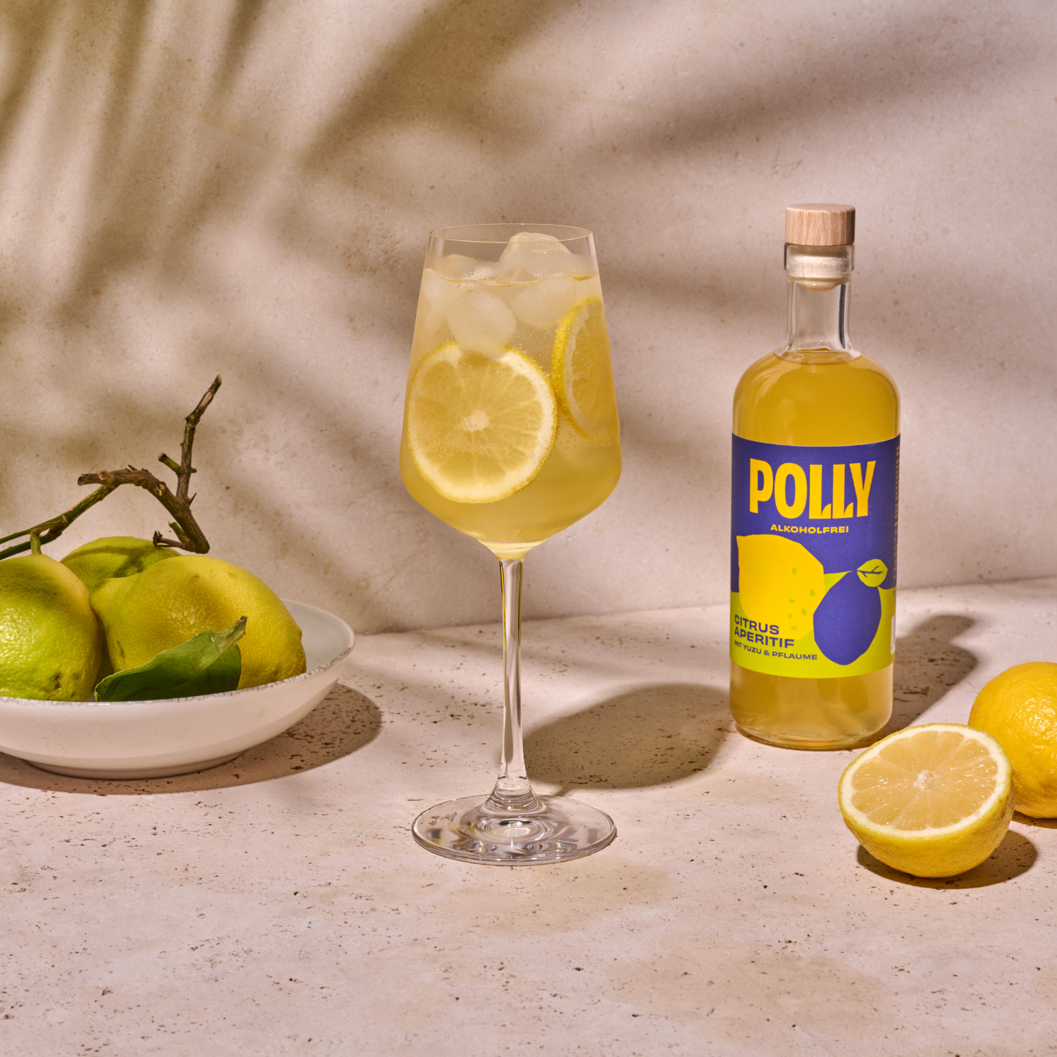 POLLY – wholesale Alkoholfri aperitif – POLLY Citrus Aperitif 500 ml | alkoholfri2