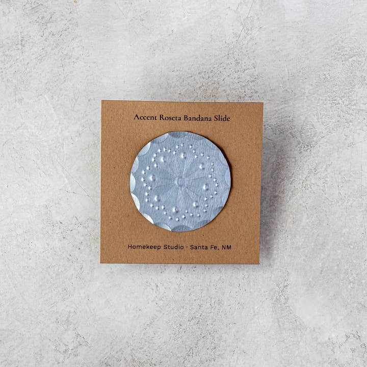 Homekeep Studio - Wholesale Scarf Clip - Women's - Accent Roseta Bandana Slide (Unisex)1