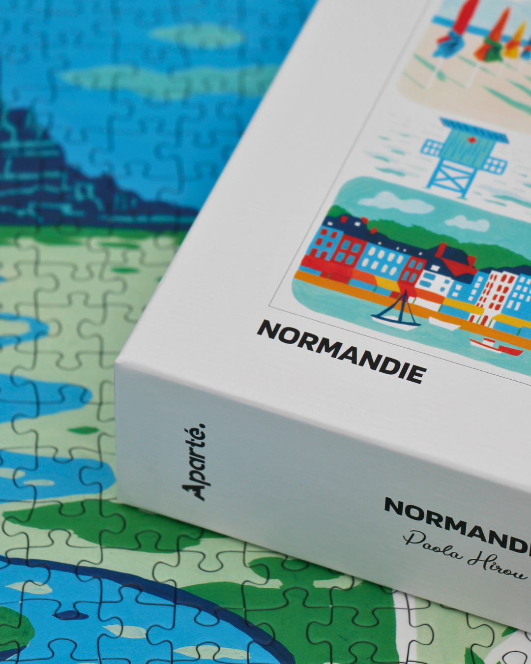 Aparté - Wholesale Puzzle - Adult - 1000-piece puzzle: Normandy2