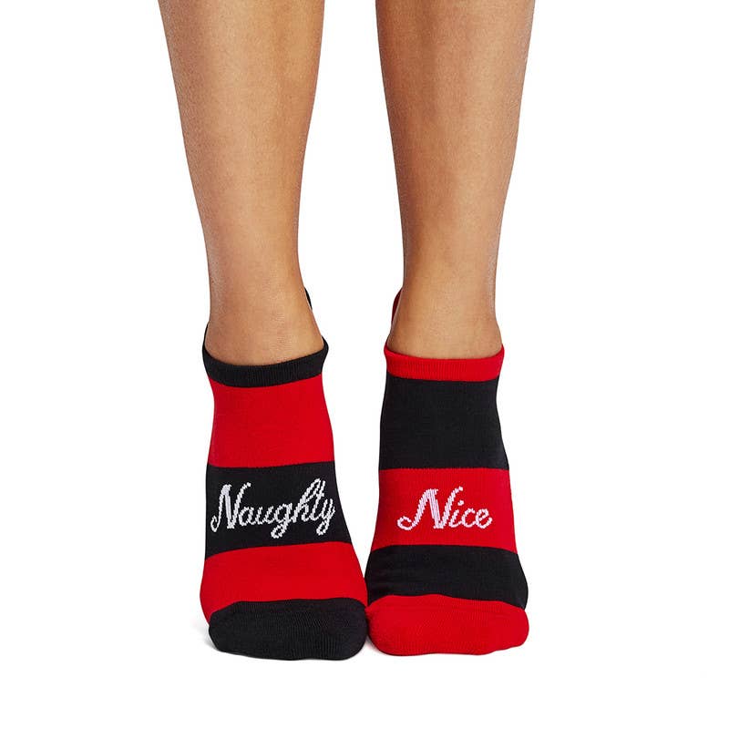 Tavi - Wholesale Socks - Women's - Grip Savvy Naughty/Nice1