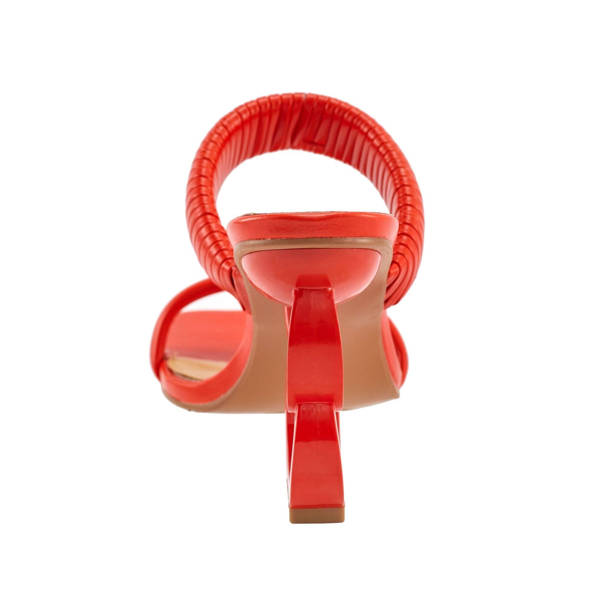 LADY COUTURE – Engroshandel Højhælede sko - Dame – Ninety Union RADDLE metalhæl plisseret tobåndsglide53