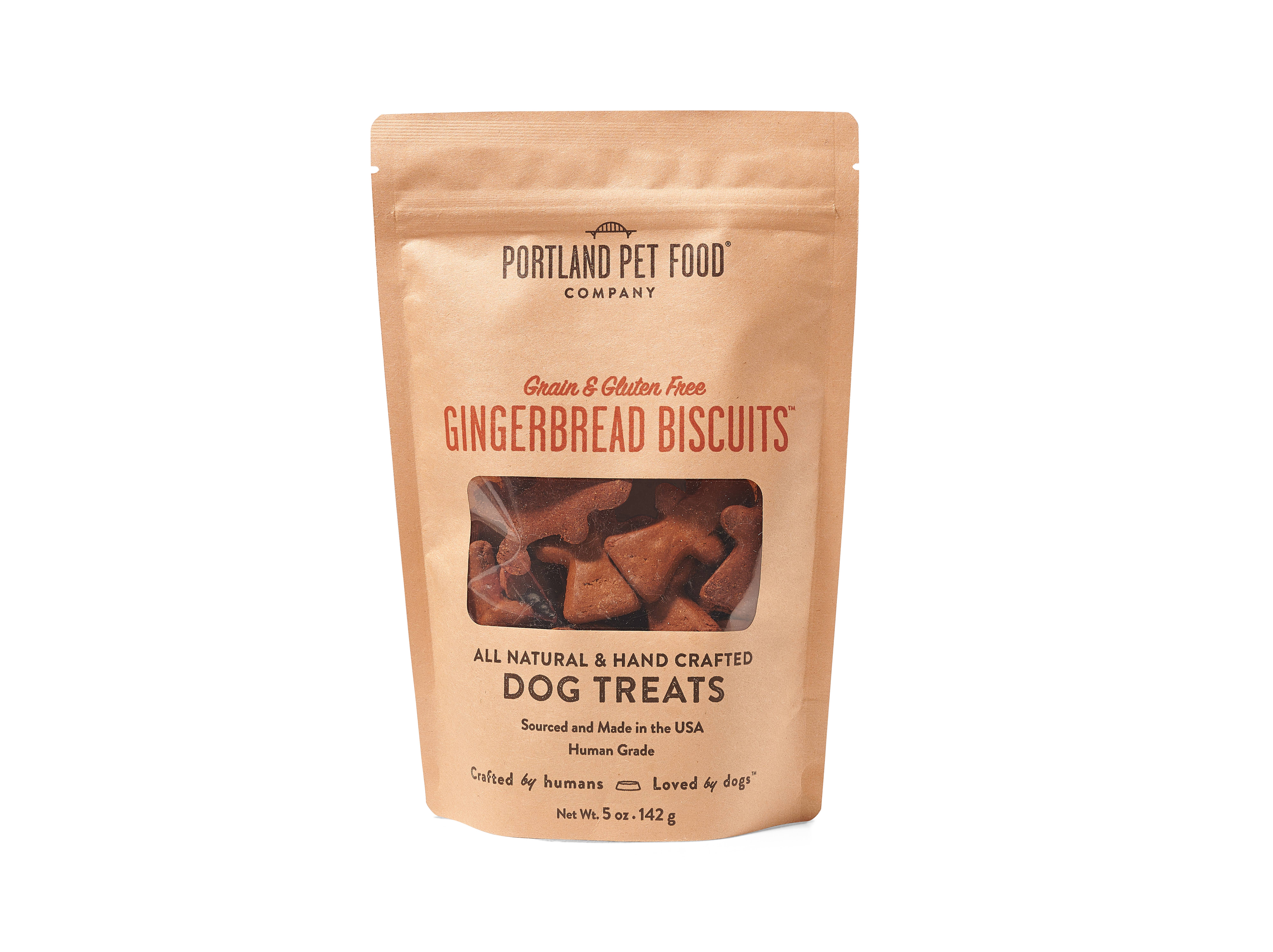 Portland Pet Food Company - Wholesale Pet biscuits â Dog - Grain and Gluten Free Gingerbread Dog Biscuits