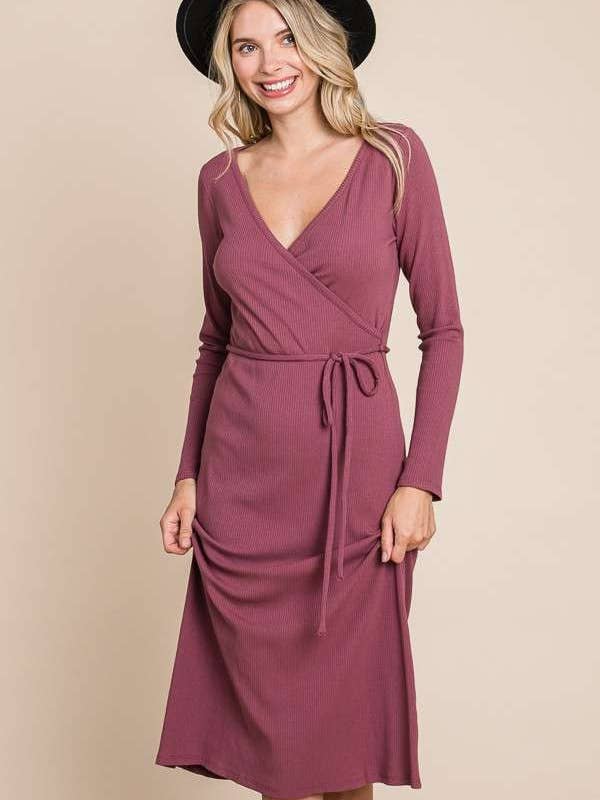 CRD1209L - SURPLUS LSLV DRESS for wholesale by Culture Code