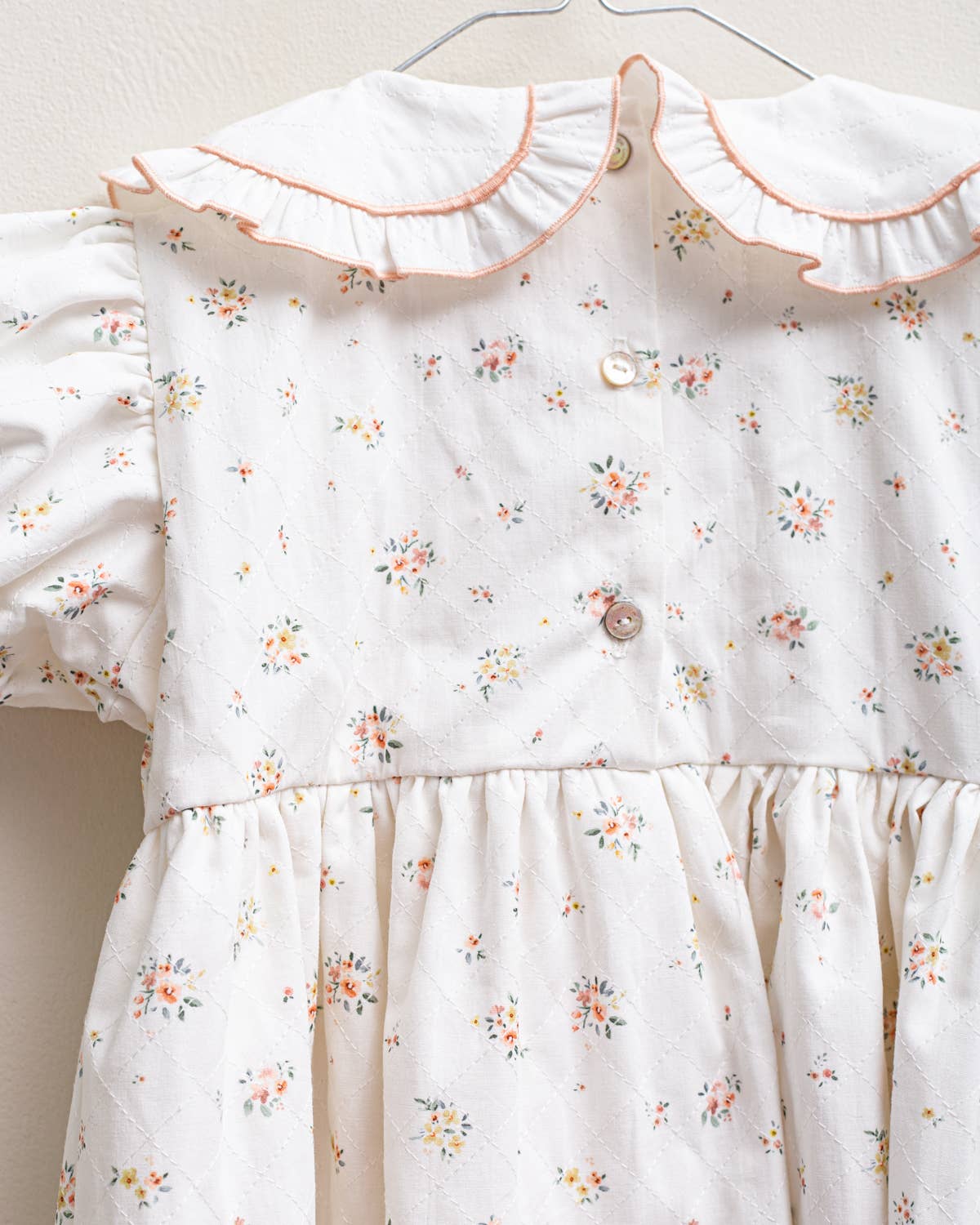 White Flowers Bella Dress Flower Print for wholesale on Faire3