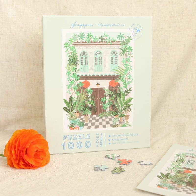 La Petite Épicerie - Wholesale Puzzle - Adult - Singapore puzzle by Hoglet&Co - 1000 pieces10
