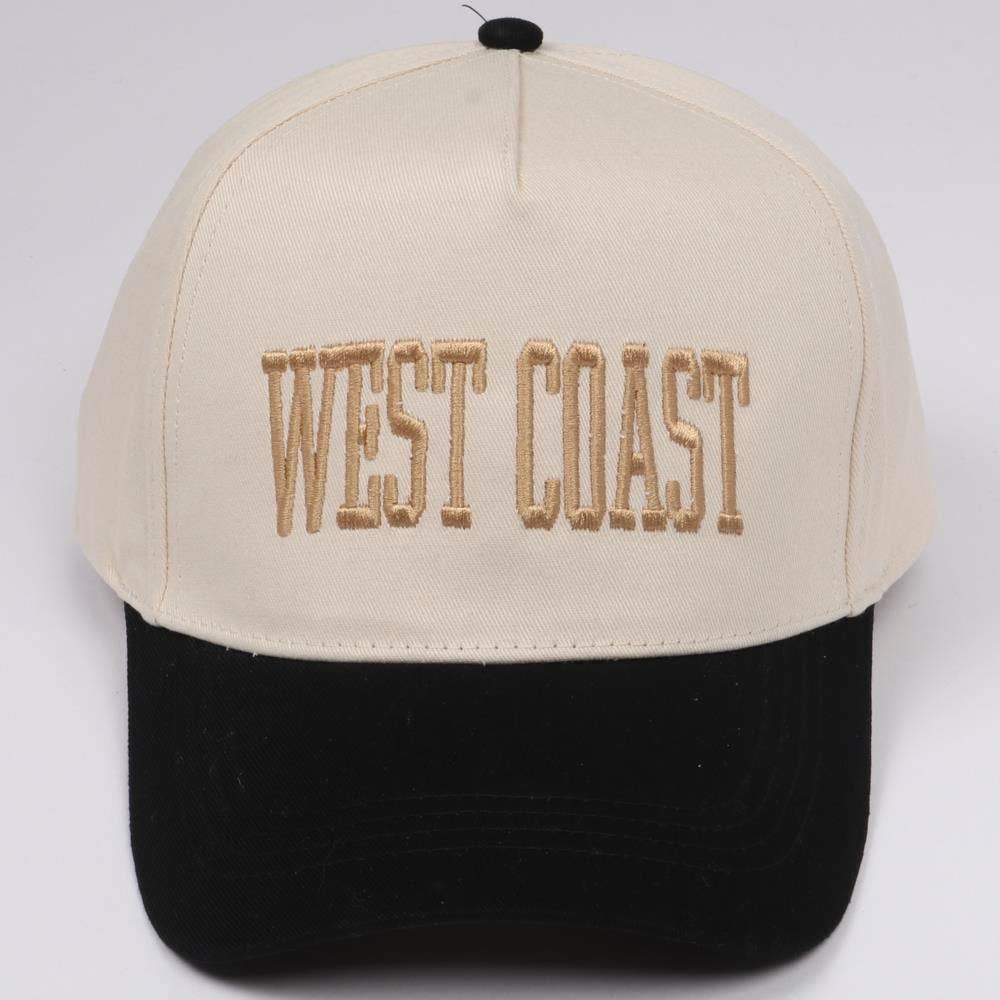 Pink Irene Wholesale - Wholesale Baseball Cap - Unisex - WEST COAST EMB TWO TONE 5 PANEL BASEBALL CAP1