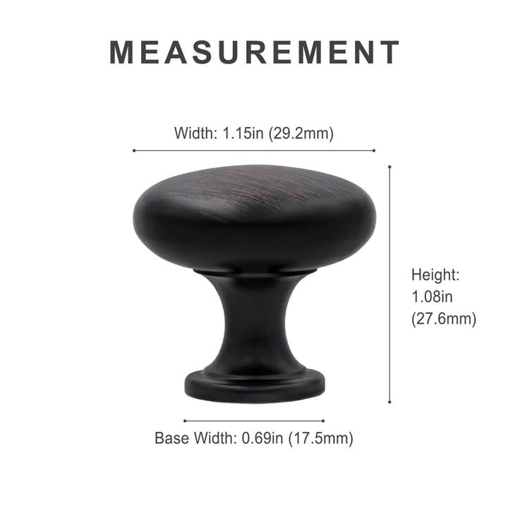 Island Universe Hardware Inc. - Wholesale Knob/Pull - Round Kitchen Cabinet Knob3