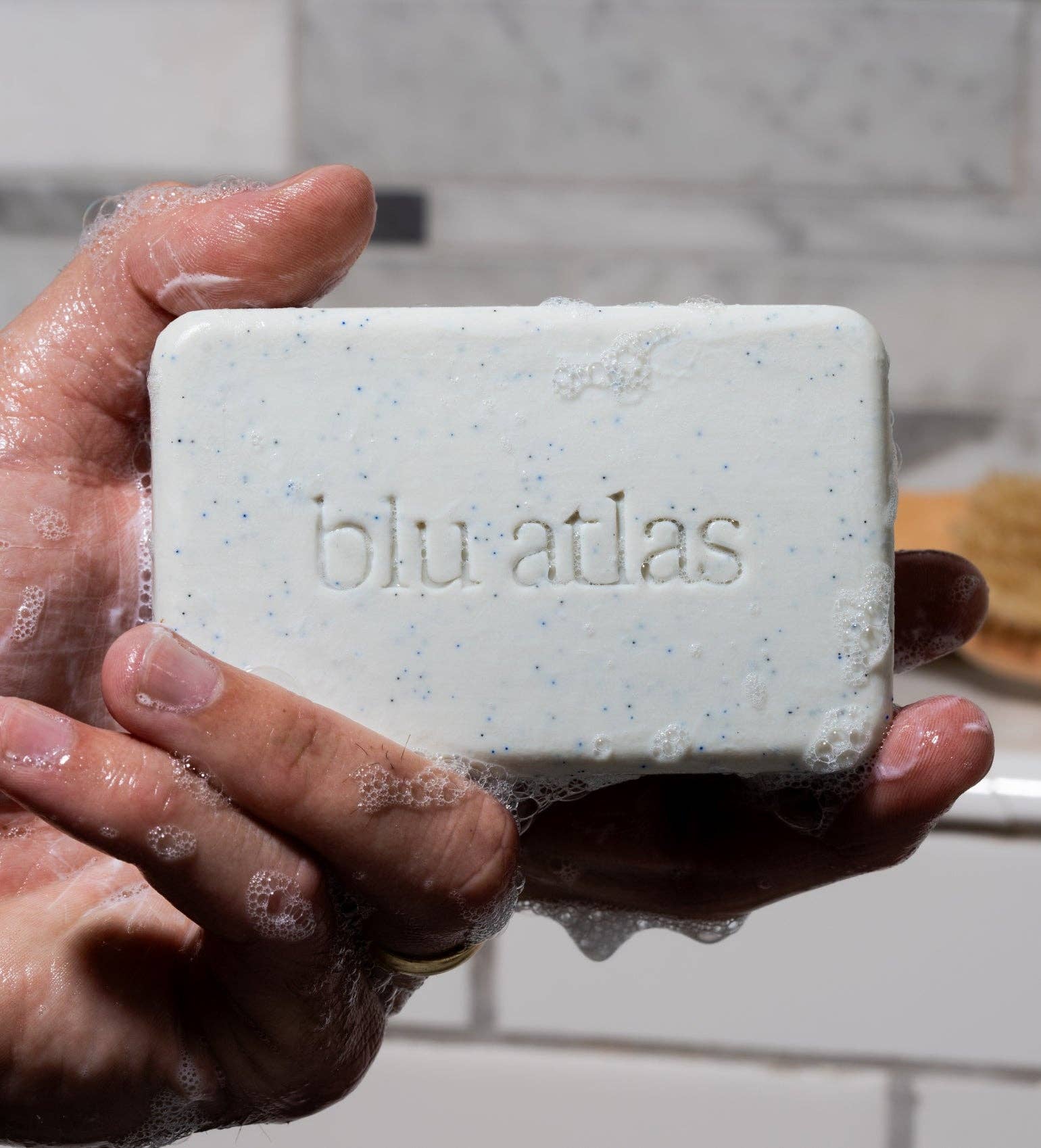 Blu Atlas – wholesale Bar soap – Men's – Natural Exfoliating Bar Soap3