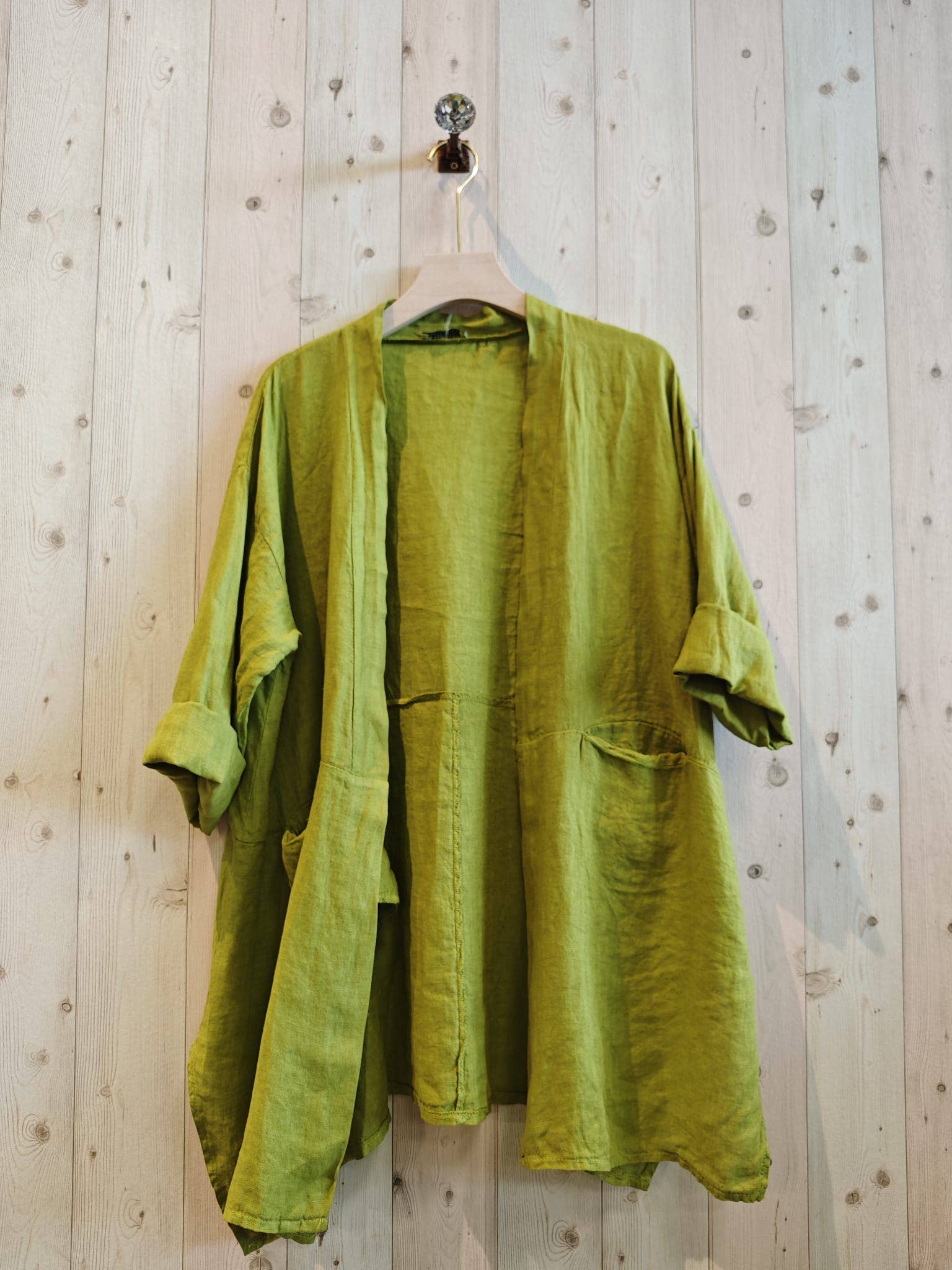 Linen & More - Venta al por mayor Chaqueta - Mujer - REF 13617 REBECA LARGO MEDIANO LINO 100%13