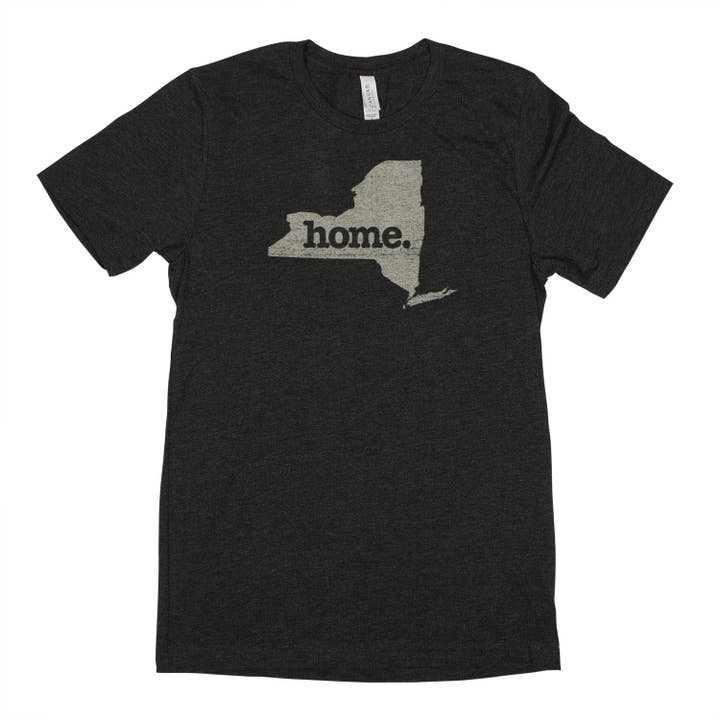 New York - home. Men’s Unisex T-Shirt for wholesale by Home State Apparel