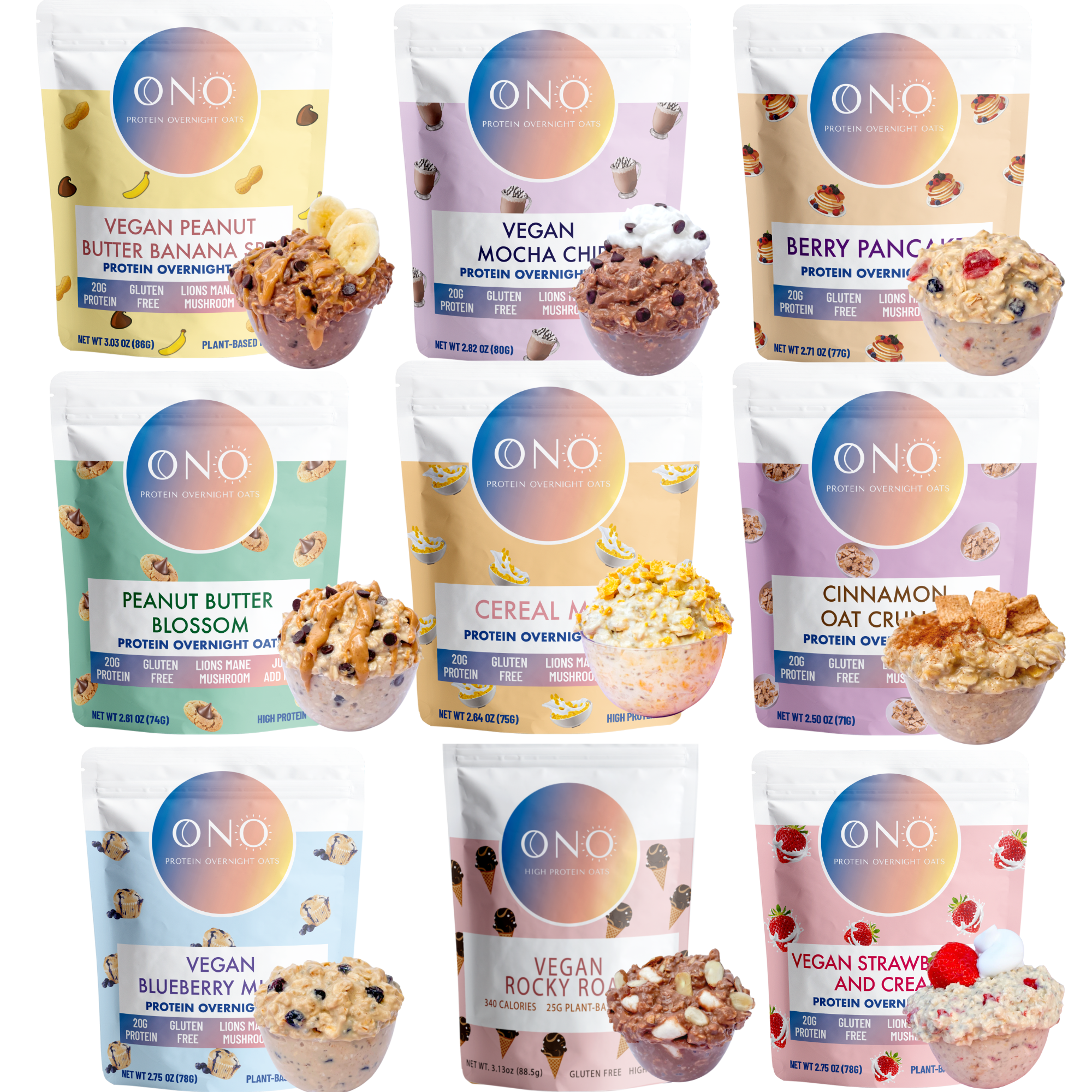 Overnight Oats Variety Pack