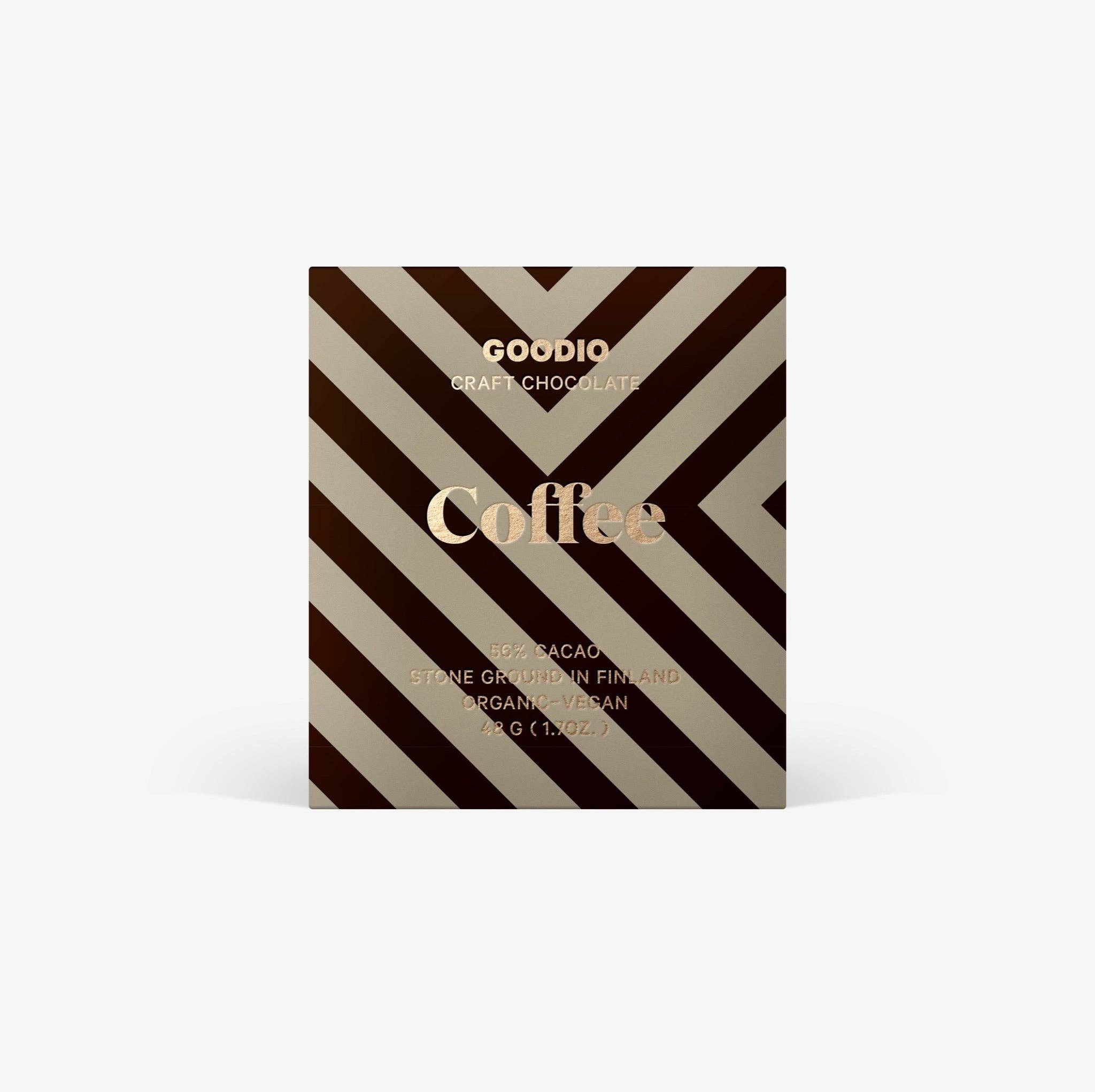 Goodio USA - Wholesale Chocolate Bar - Coffee Chocolate 56%4