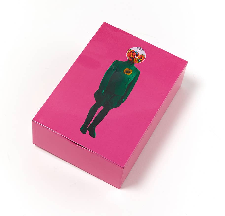 Gangzaï Design – wholesale Prydnadslåda – Rektangulär metallåda Captain Bombek