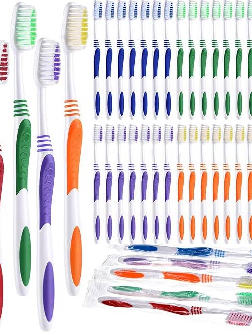 Individually Wrapped Toothbrush -soft bristles and other Purchase Wholesale way. Free Returns & Net 60 Terms on Faire trending on Faire.