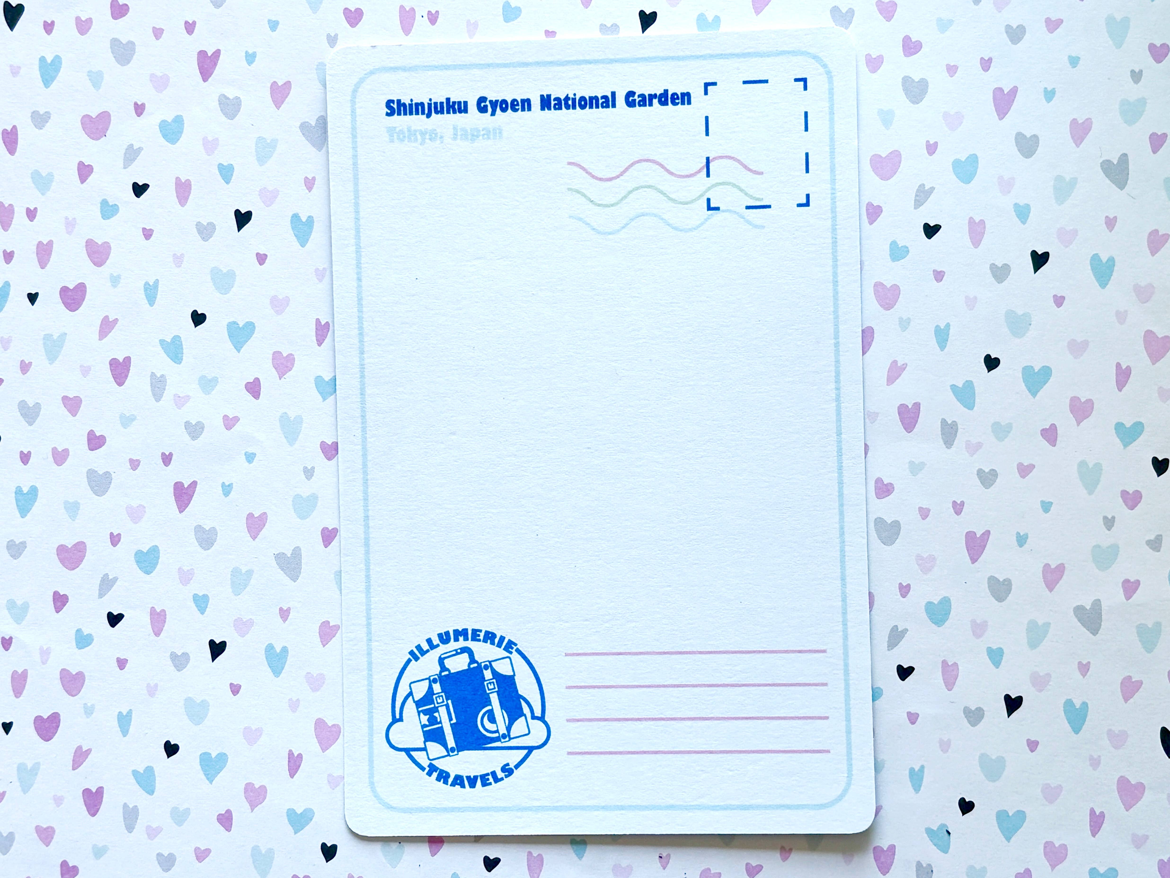 illumerie - Wholesale Postcard - Tokyo Postcard Shinjuku Gyoen National Gardens Sakura1