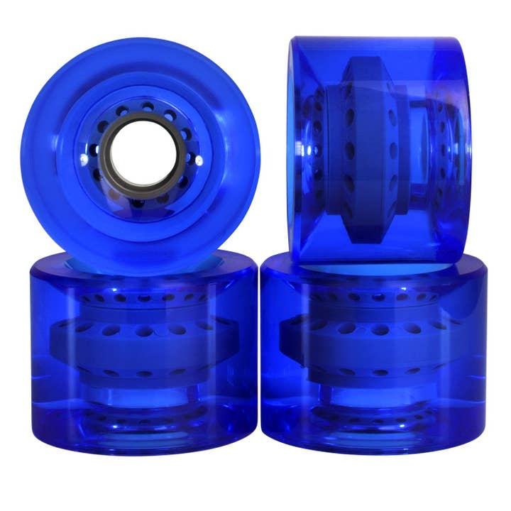 Cal 7 - Wholesale Sporting Accessories - Cal 7 Skateboard Cruiser Multiple Solid Color 70mm Durable Wheels