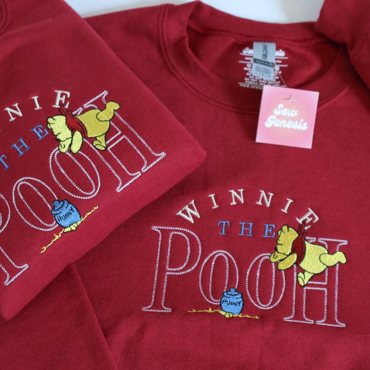 SewGenesis - Wholesale Sweatshirt - Women's - "Winnie The Pooh" Crewneck 2