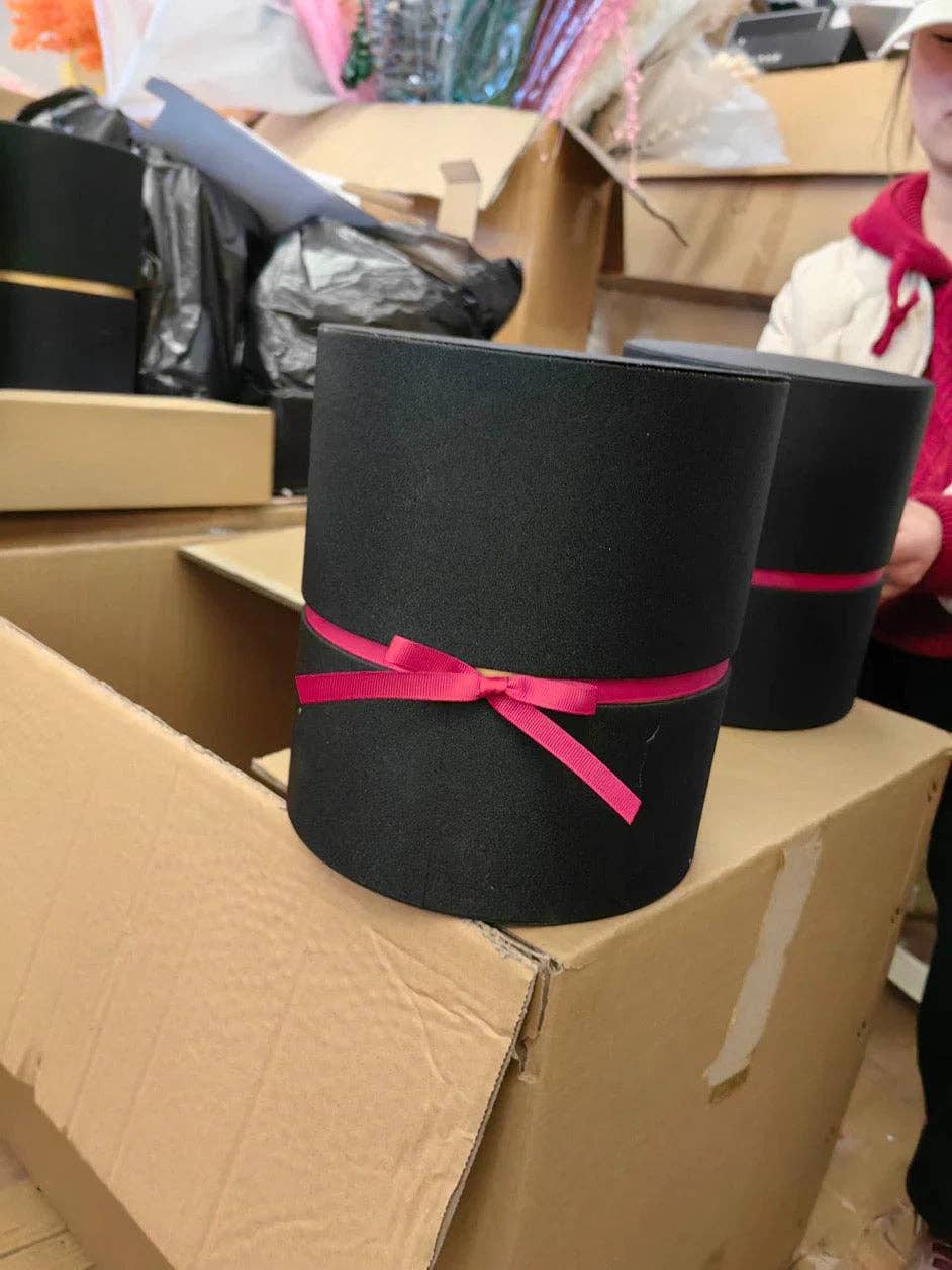 Modern Memory Design Picture Frames - Wholesale Gedroogde/geperste bloemen - 12 Rode Rozen Geconserveerd in Zwarte Doos - Valentijnsdagcadeau6