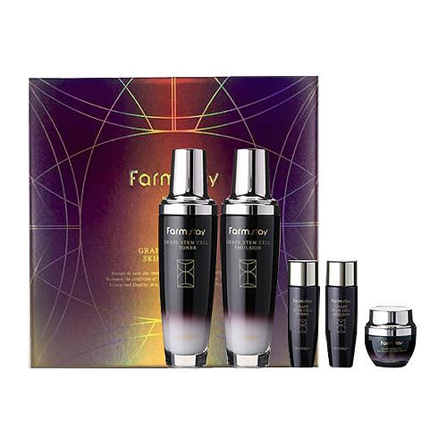 Farm Stay Grape Stem Cell Skin Care 3 Set for wholesale by Exod International