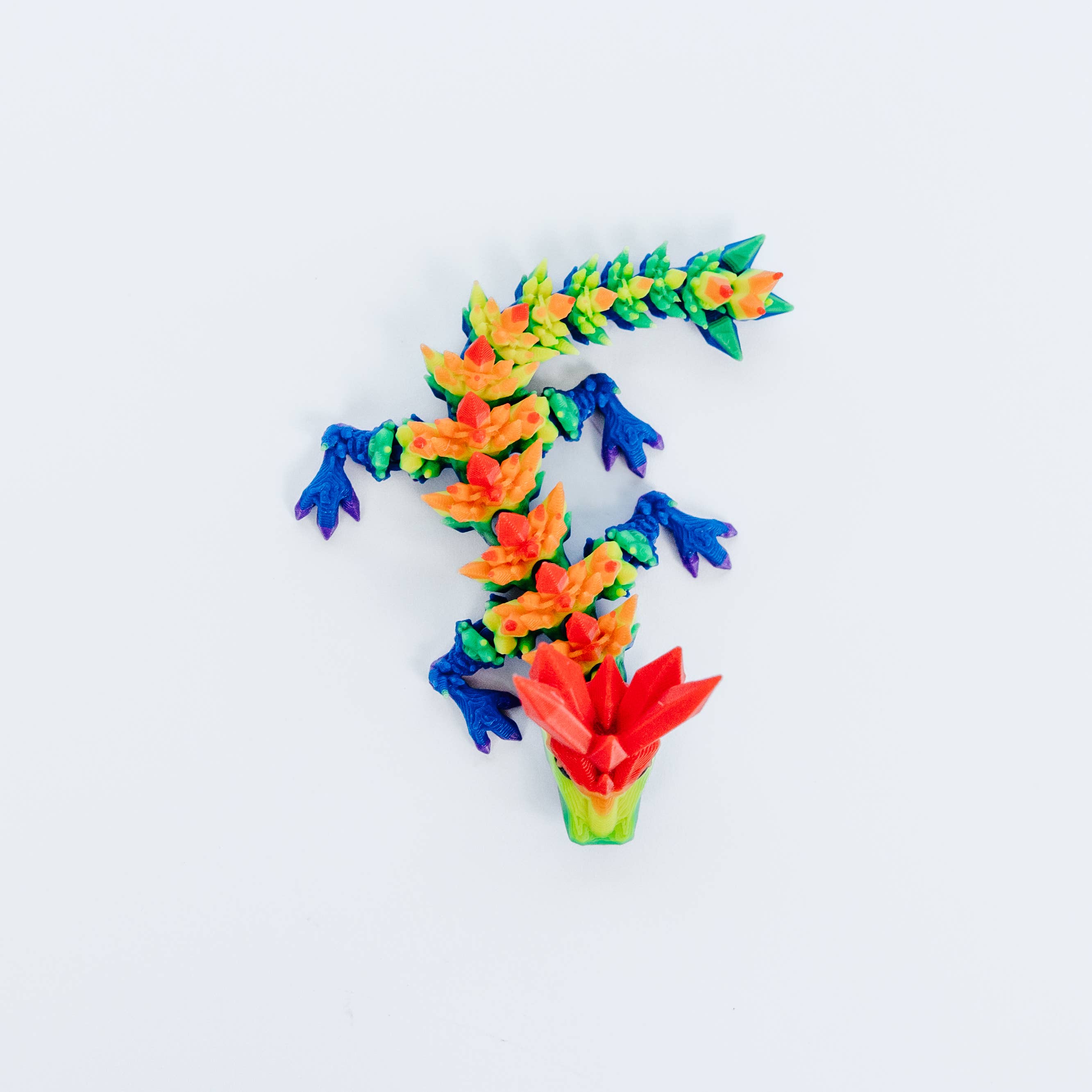 Ruby’s dragons - Wholesale Speelgoedbeeldje - Kinderen - Kleine 3D-gedrukte draken – diverse kleuren65