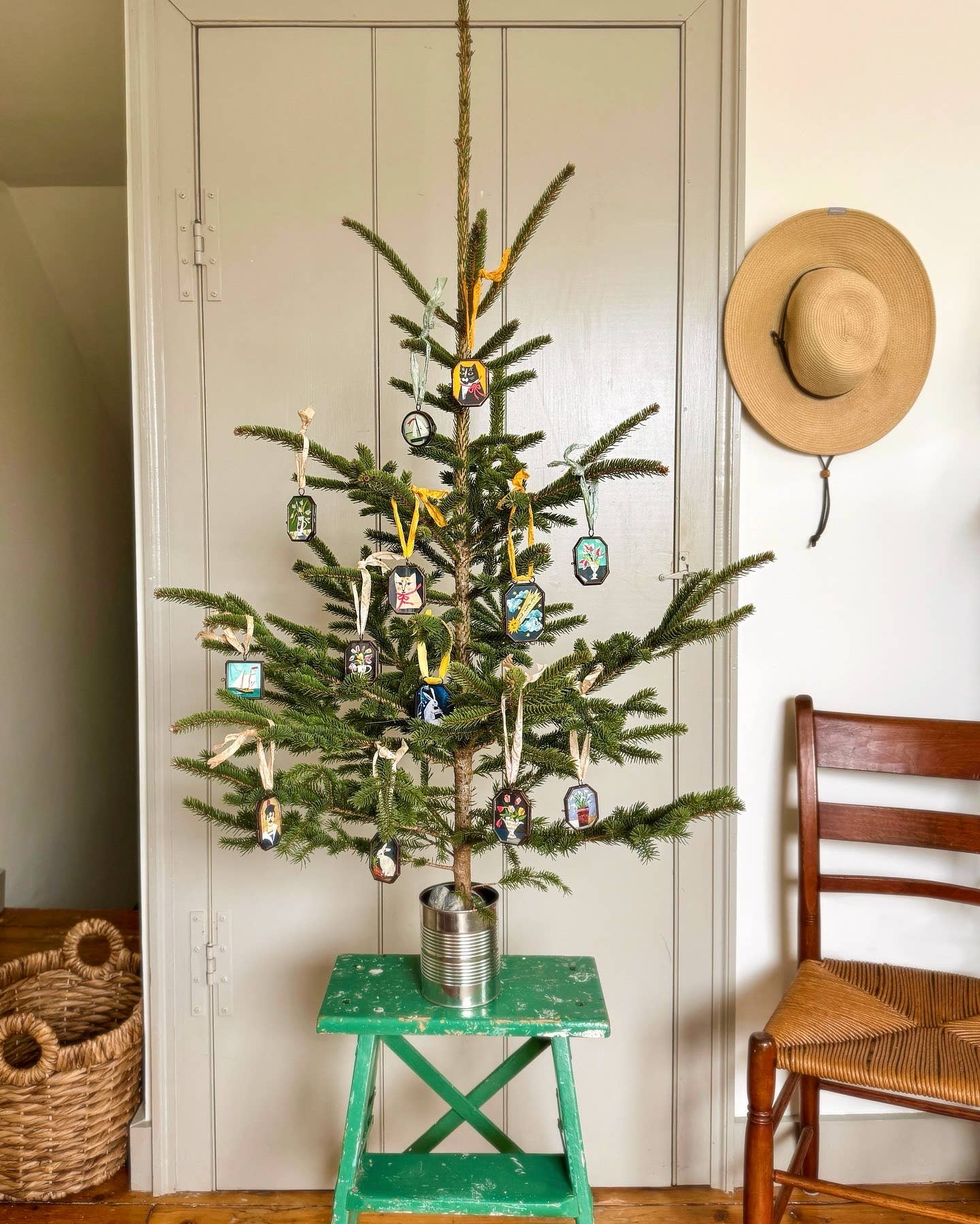 Maris Mirum - Wholesale Ornament - Post Nubes ~ Art Locket Ornament Decor Celestial Handmade 2