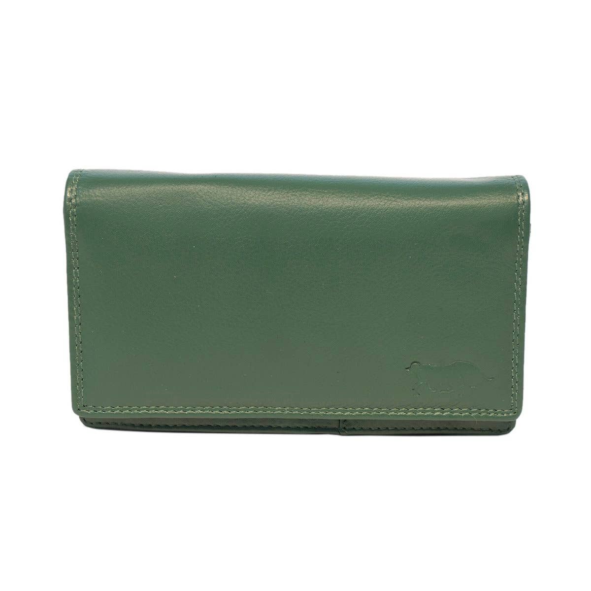 Arrigo - Wholesale Wallet - Women's - Leather Women's Wallet Green Leather - Ideal Women's4