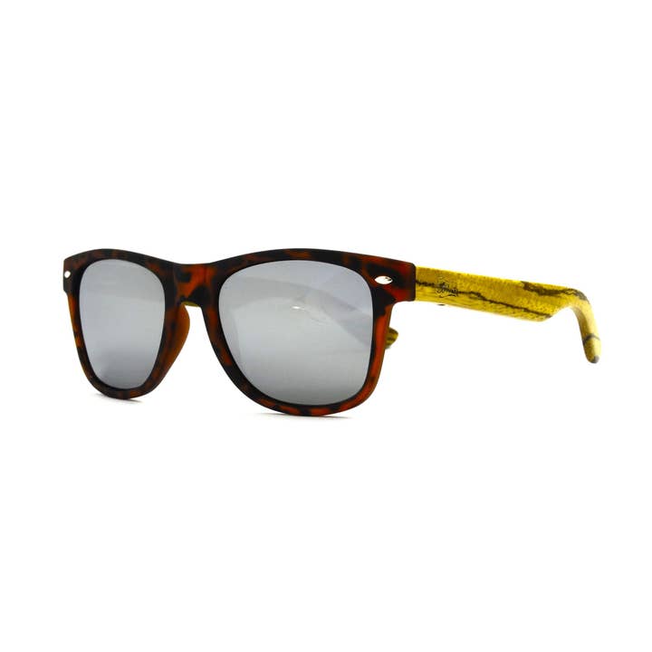 LUNETTES DE SOLEIL - 087 - WAY - MARRON TORTUE - GRIS pour la vente par Castor Sunglasses