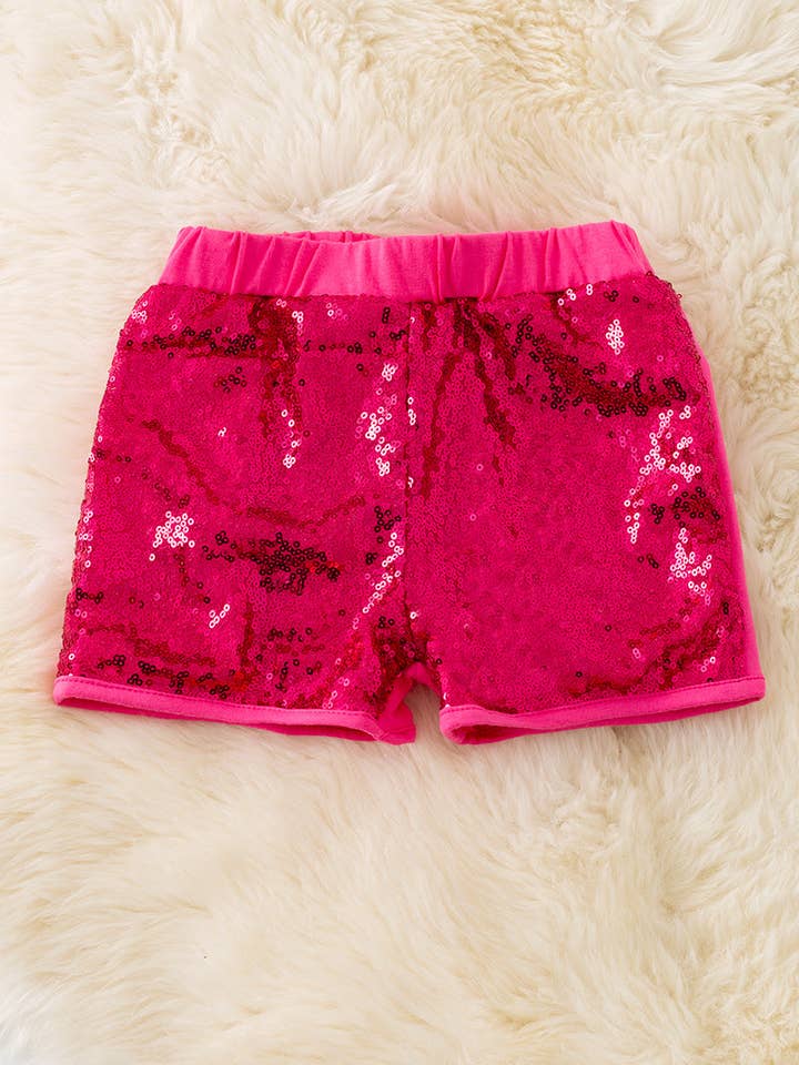Kids Charm Online - Wholesale Shorts - Kids - Girl front sequins shorts. Available in 3 colors. Sol2