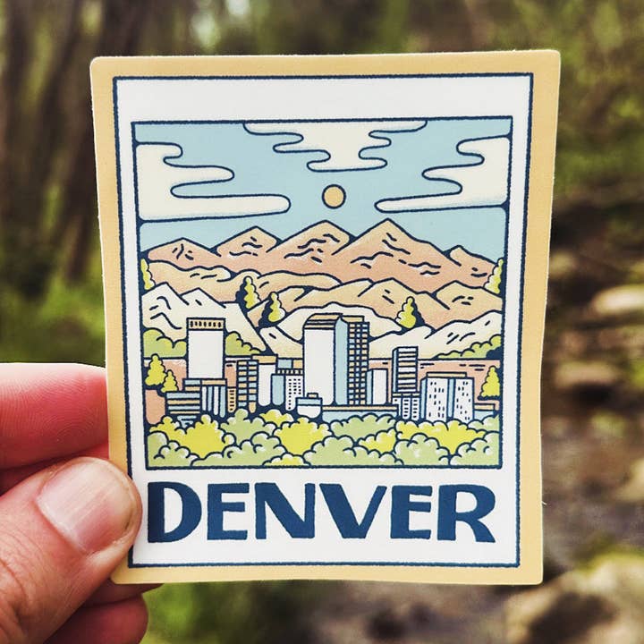 Ein Bild von Denver | Sticker für den Großhandel von Menottees