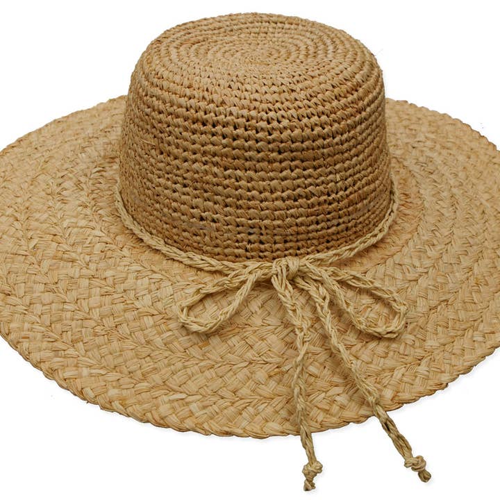 Womanswork - Wholesale Straw Hat - Women's - Raffia Garden Sun Hat