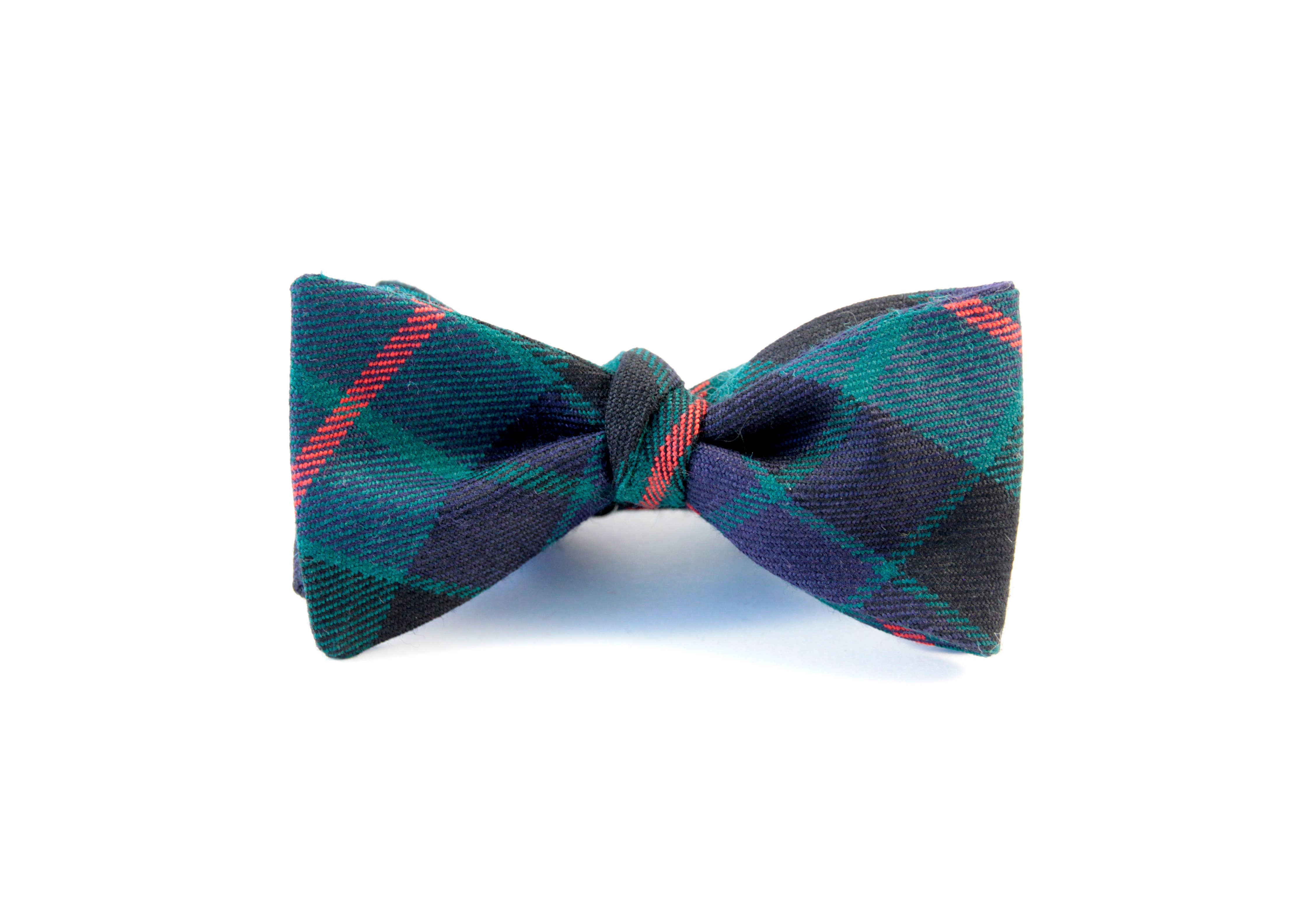 The Edinburgh Bow Tie Co. - Wholesale Bow Tie - Men's - Self-Tie Bow Tie - Gunn Modern Tartan1