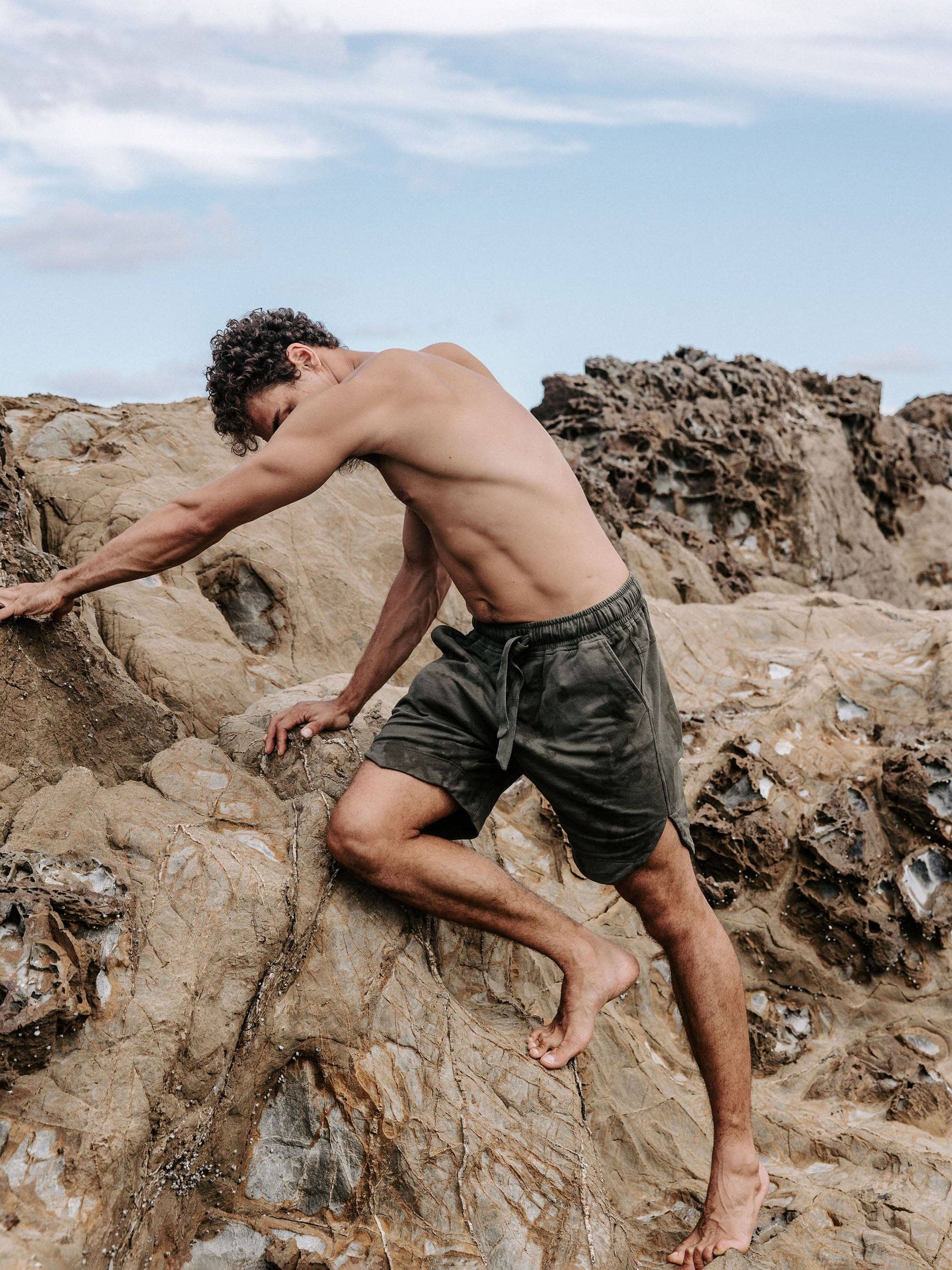 IDIS - Wholesale Korte broeken - Heren - Sidewinder - Green Wash5