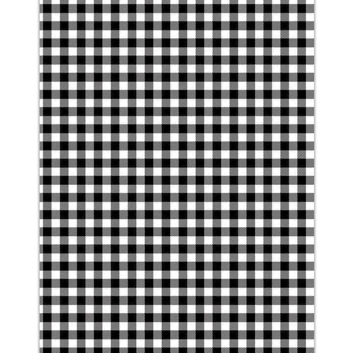 MELLOWWORKS - Wholesale Wrapping Paper Roll - BUFFALO PLAID Gift Wrap (ROLL)3