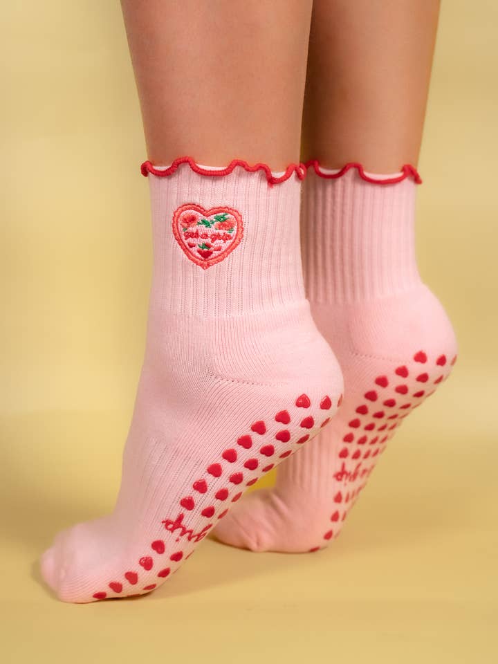 Palace Fever - Wholesale Socks - Women's - Pilates Barre Yoga Grip Socks Sticky Socks