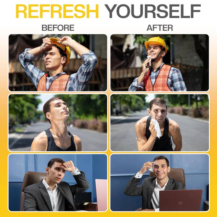 Innovarix - Wholesale Facial Cleanser - The Noblemen Charcoal Face + Body Cleansing Wipes 120 count2