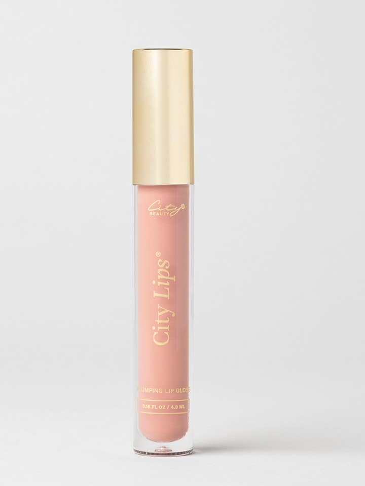 City Lips® - Plumping Lip Gloss - Pink Nude - Opaque for wholesale by City Beauty