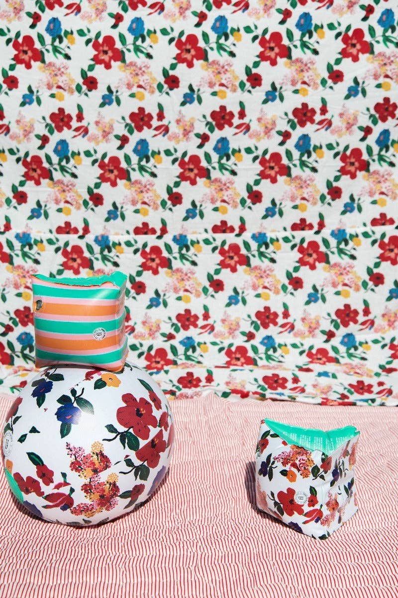 The Nice Fleet - Wholesale Beach/Pool Toy - Kids & Baby - Inflatable Hibiscus Balloon 40 cm - THE NICE FLEET x LUCAS DU TERTRE1