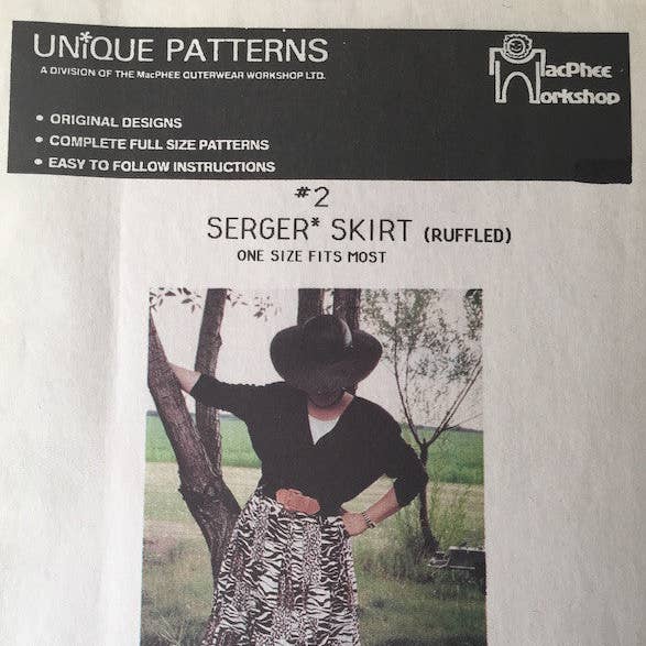Macphee Workshop - Wholesale Craft sewing kit - #2 SERGER SKIRT0