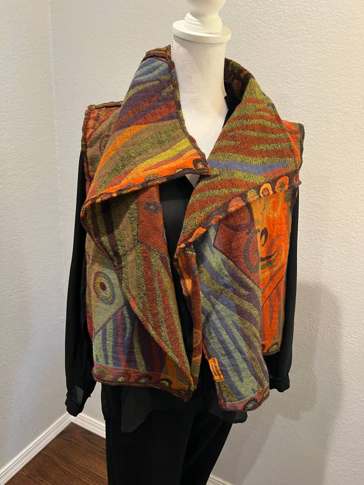 Anna Vest ~ Höstfärg för wholesale av In Style Scarves