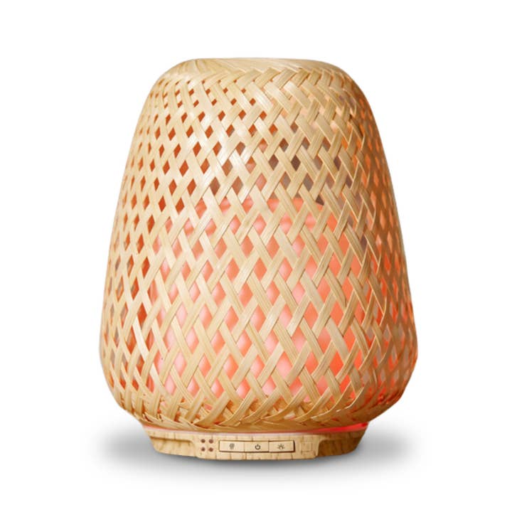 Zen'Arôme - Wholesale Electronic Diffuser - Olaki Natural Woven Bamboo Essential Oil Diffuser18