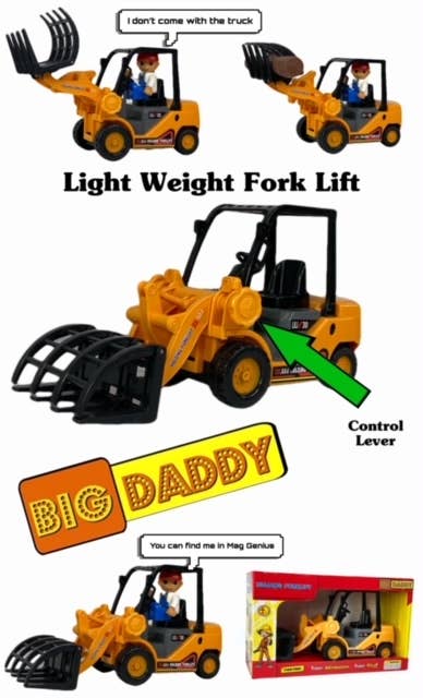 KIDS VOICE TOYS GROUP - Wholesale Toy Car/Truck - Kids - Light Weight Fork Shovel0