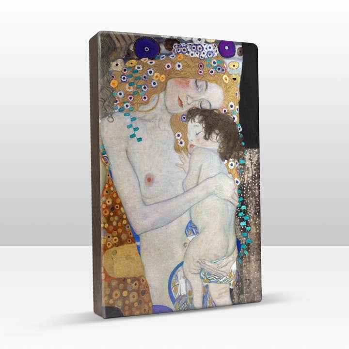 Laqueprint, Tre åldrar (detalj) - Gustav Klimt för wholesale av Laqueprint