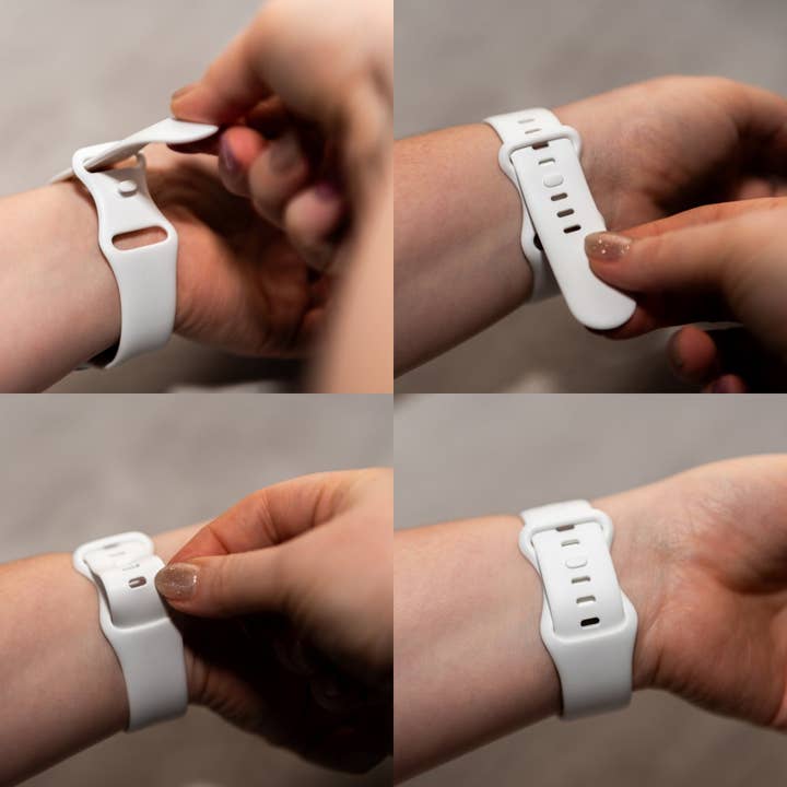 The Printed Llama - Vente Bracelet de montre – femme - Bracelet Fireworks pour Apple Watch Series 1-9, SE, Ultra2