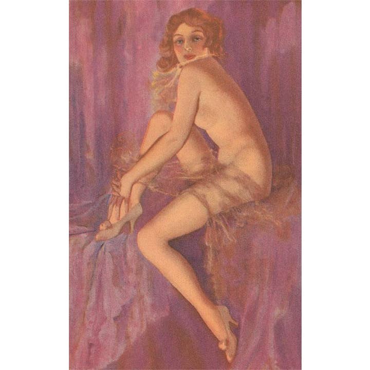 Found Image Press - Venta al por mayor Imanes - Imán GY-122 Mujer Desnuda Con Mirada Seductora