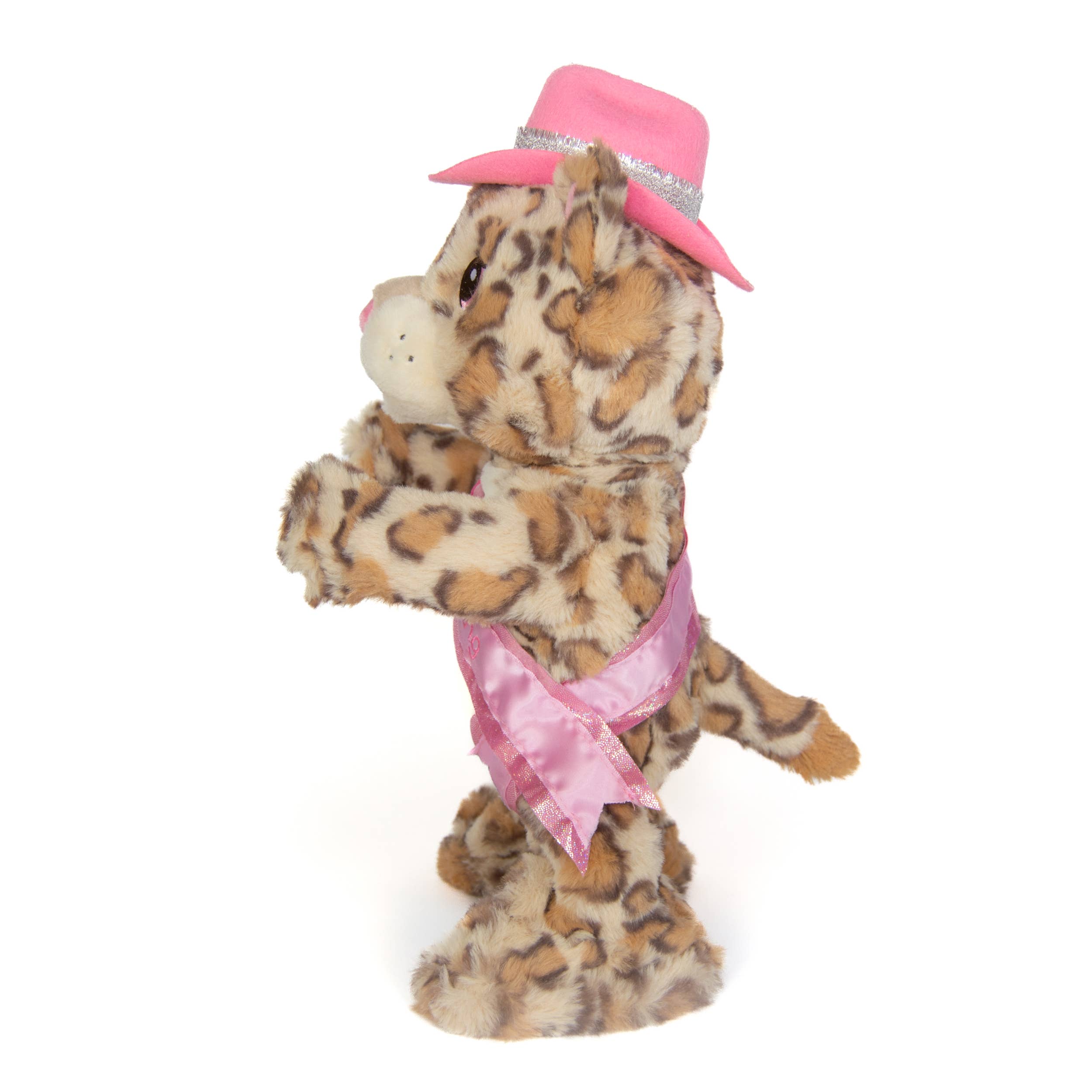Cuddle Barn, Inc. - Wholesale Stuffed/Plush Toy - Kids & Baby - Girl's Night Gina (Animated Dancing Pink Leopard Plush Toy)2
