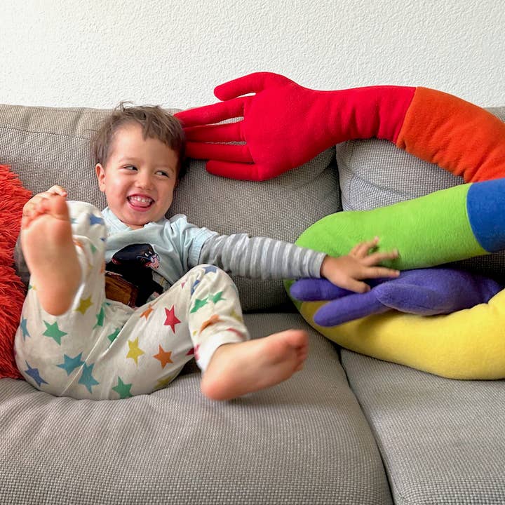 Jumbo Jibbles - Wholesale Throw/Decorative Pillow - Stay Happy Hug Pillow5